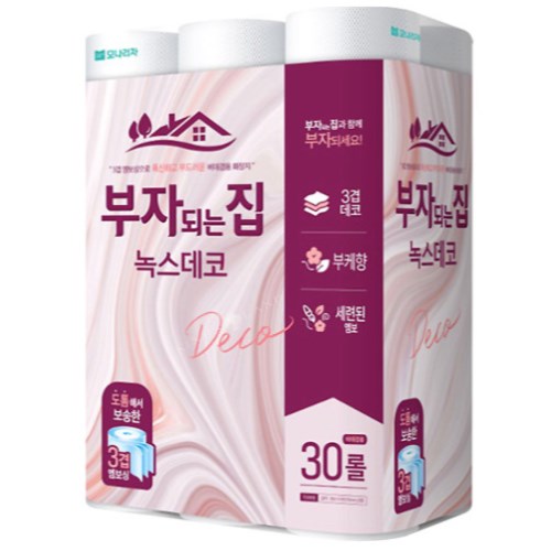부자되는집 녹스데코 30m (30롤)