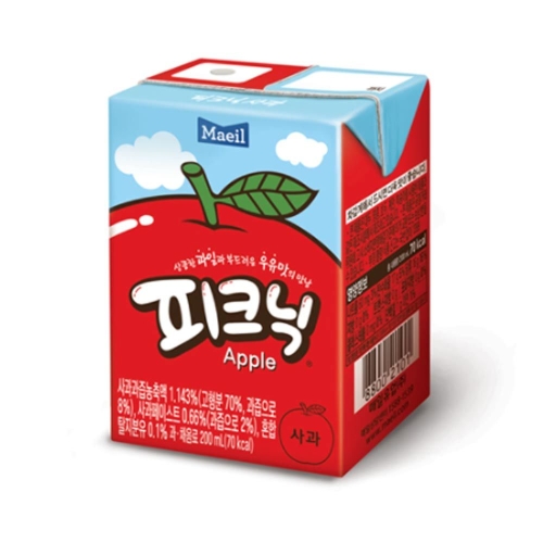  매일유업 피크닉 사과 200ml [48개]