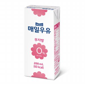 매일유업  매일우유 무지방 0% (멸균) 200ml