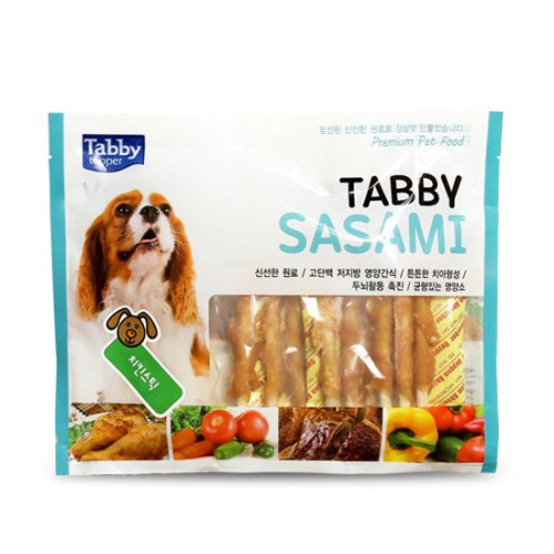 테비토퍼 테비 사사미 치킨스틱 300g