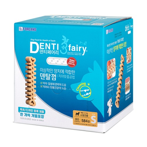포켄스 덴티 3 페어리 디스펜서 S 584g (80p)