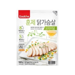 플러스원 굽네 오리지널 훈제 닭가슴살 100g