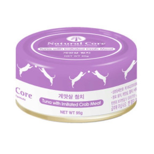  네츄럴코어 캣 게맛살 참치 95g [24개]