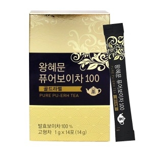 네츄럴에프앤피  왕혜문 퓨어 보이차100 14개입