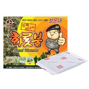 TPG  진짜사나이 화롯불 핫팩 특대형 140g