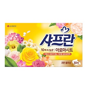 샤프란 아로마시트 코튼블로섬 50매