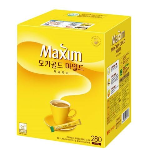 동서식품 맥심 모카골드 마일드 커피믹스 스틱 280개입