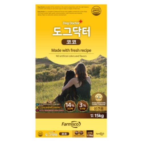 팜스코 도그닥터 코코 15kg