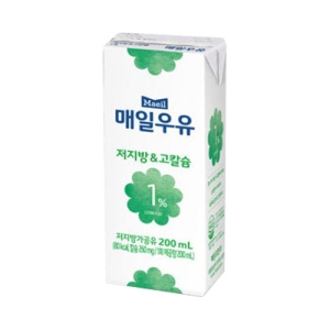 매일유업  매일우유 저지방 1% (멸균) 200ml