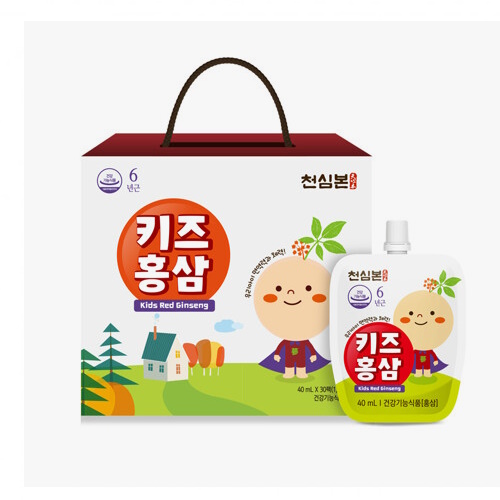 천호식품 천심본 키즈홍삼 40ml 30포