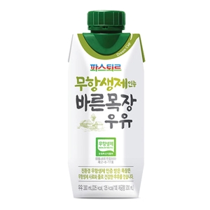 파스퇴르 무항생제 바른목장 우유 250ml