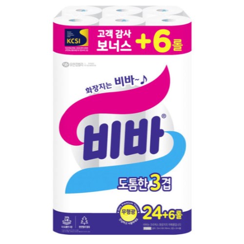 비바 도톰한 3겹 25m (30롤)