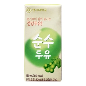 연세두유 순수 두유 190ml