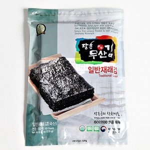 장흥무산김  일반 재래김 100매