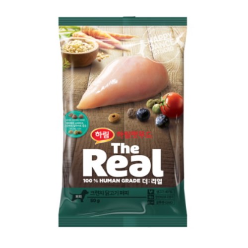 더리얼 크런치 닭고기 퍼피 50g