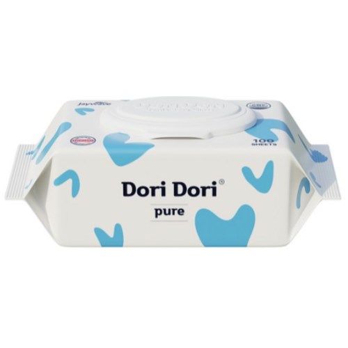 도리도리 퓨어 물티슈 캡형 100매