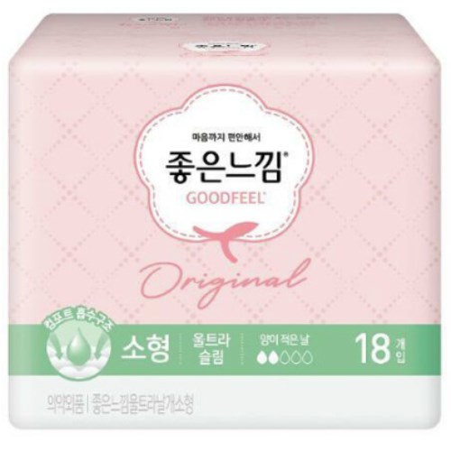 좋은느낌 오리지널 울트라슬림 날개 소형 18개