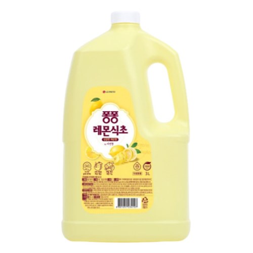퐁퐁 레몬식초 주방세제 3L