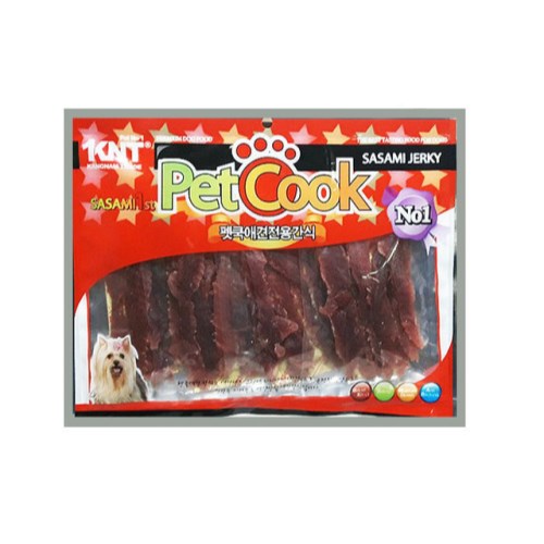 펫쿡 오리사사미 300g