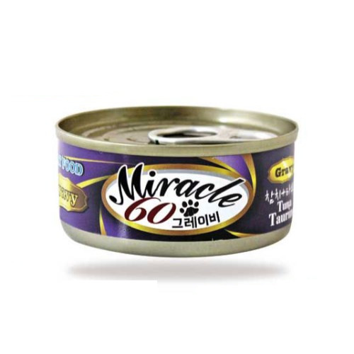 Unicord Public 미라클60 그레이비 참치+타우린 60g