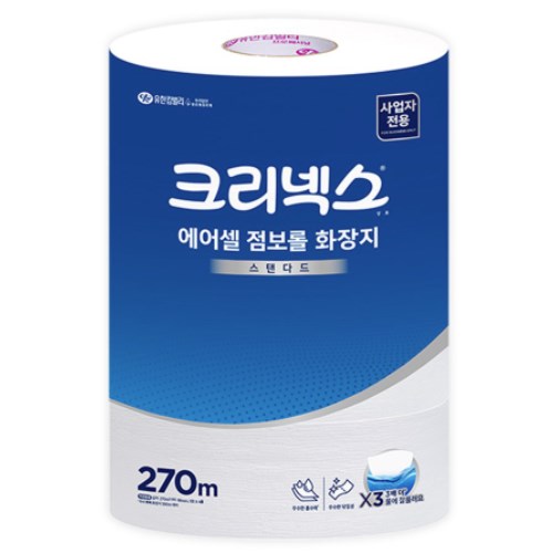 크리넥스 에어셀 스탠다드 점보롤 1겹 270m
