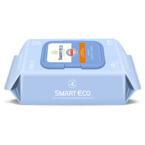 스마트에코 비바체 물티슈 캡형 100매