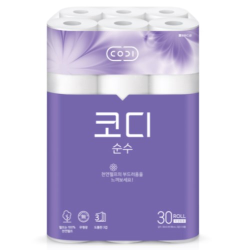 코디 순수 30m (30롤)