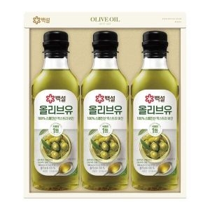 백설 압착 올리브유 2호