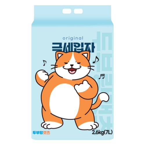 두부랑캣츠 극세입자 오리지널 2.6kg
