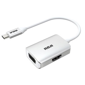 RCA  USB Type C to VGA + HDMI 컨버터 (C115)