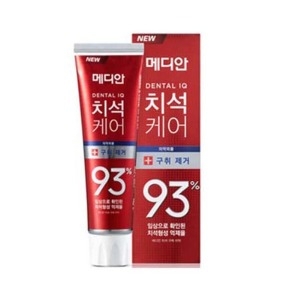 아모레퍼시픽 메디안 덴탈IQ 치석케어(93%) 구취제거 치약 120g
