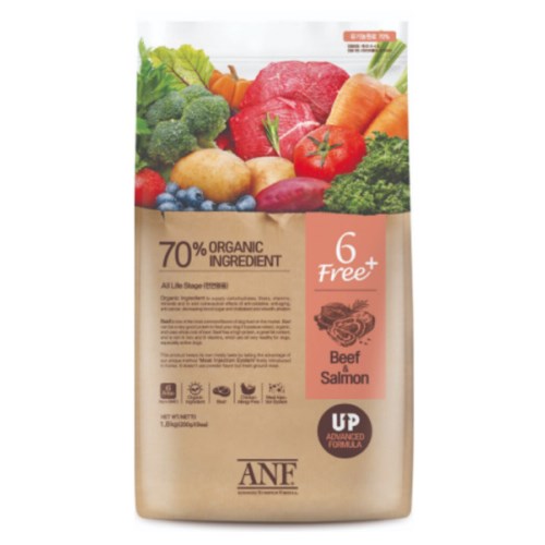 ANF 독 6 Free 플러스 소고기&연어 1.8kg
