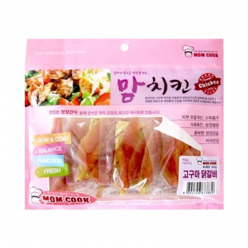 피에스코리아 맘쿡 맘치킨 고구마 닭갈비 300g