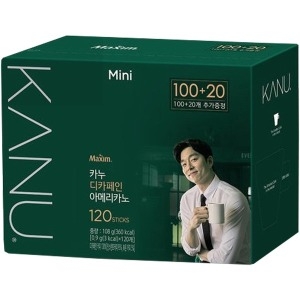 동서식품 카누 디카페인 아메리카노 미니 120개입