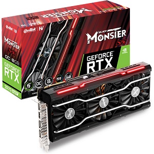 이엠텍 HV 지포스 RTX 2070 SUPER BLACK MONSTER V2 OC D6 8GB