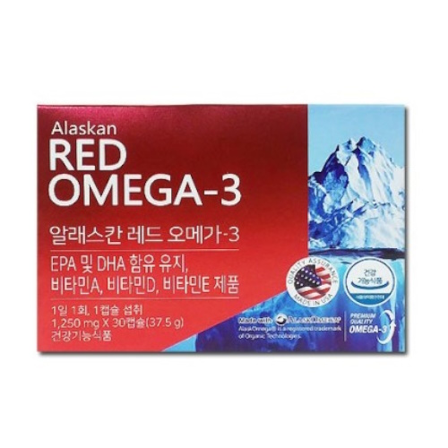  부광메디카 알래스칸 레드 오메가-3 1250mg 30캡슐 [6개]