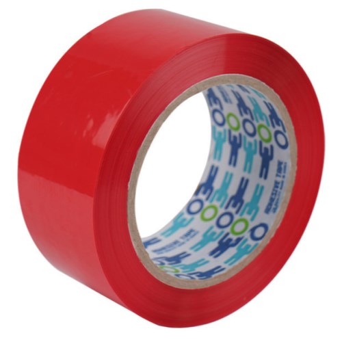 우림  중포장 컬러 박스테이프 빨강 48mm x 80m