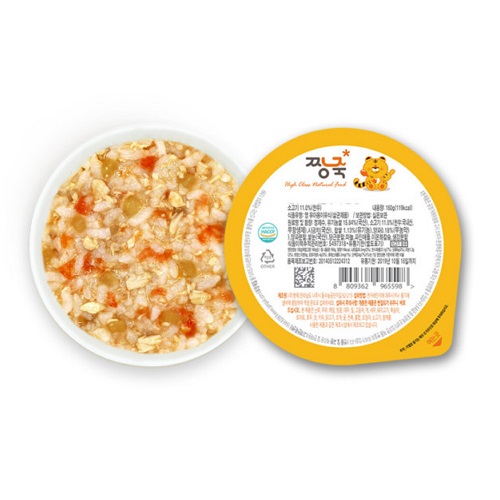 짱죽 실온이유식 3단계 진밥 160g