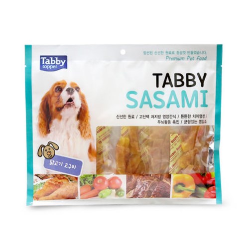 테비토퍼 사사미 닭고기고구마 300g