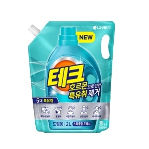 테크 호르몬 특유취 제거 액체세제 드럼용 리필 2L