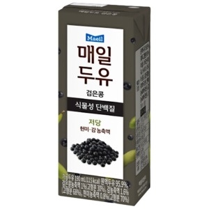 매일유업 매일두유 검은콩 식물성 단백질 190ml
