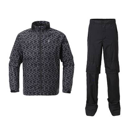 썬더랜드 남성 프린트 비옷 상하의세트 (16051RW02)