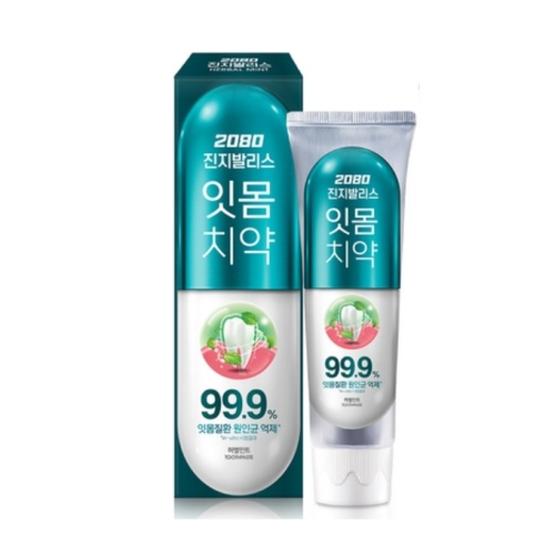 애경 2080 진지발리스 허벌민트 치약 150g
