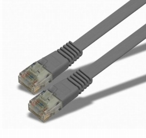 케이블메이트  CAT.6 UTP 플랫 그레이 랜케이블