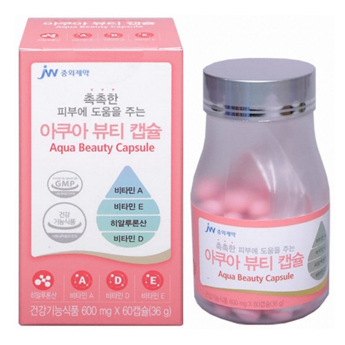  JW중외제약 아쿠아 뷰티 캡슐 60캡슐 [4개] 상품이미지