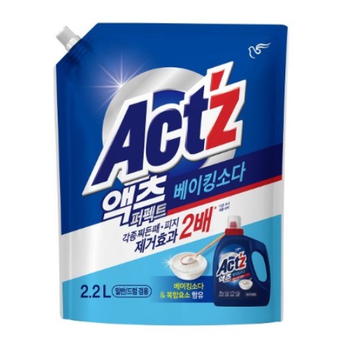 액츠 퍼펙트 베이킹소다 리필 2.2L