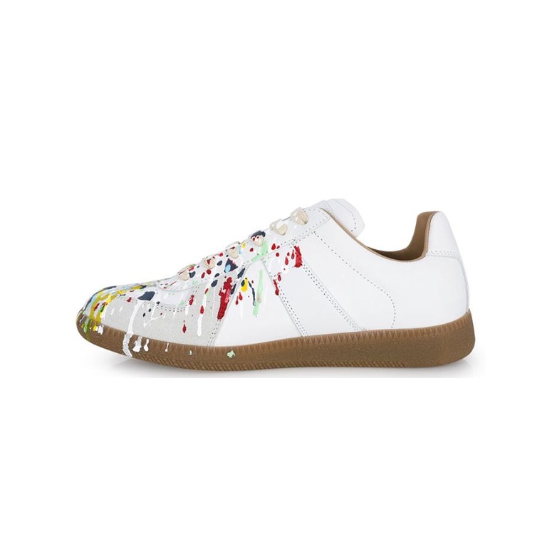 메종마르지엘라 독일군 페인트 스니커즈_S58WS0101 P1892 961