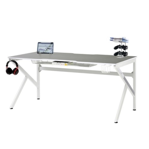 에이픽스게이밍 스토리지 화이트 게이밍 컴퓨터책상