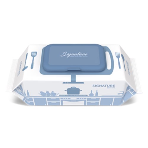 아보브네이처 네츄럴오가닉 시그니처 세균닦는 행주티슈 캡형 70매