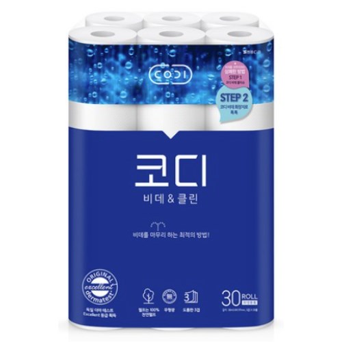 코디 비데 앤 클린 30m (30롤)